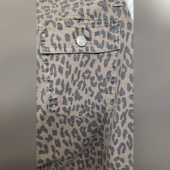 Pistola Leopard Cargo Skinny Jeans SZ 26 - Picture 8 of 8